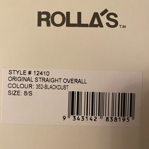 ROLLA'S Original Straight Leg Overalls - Picture 11 of 12